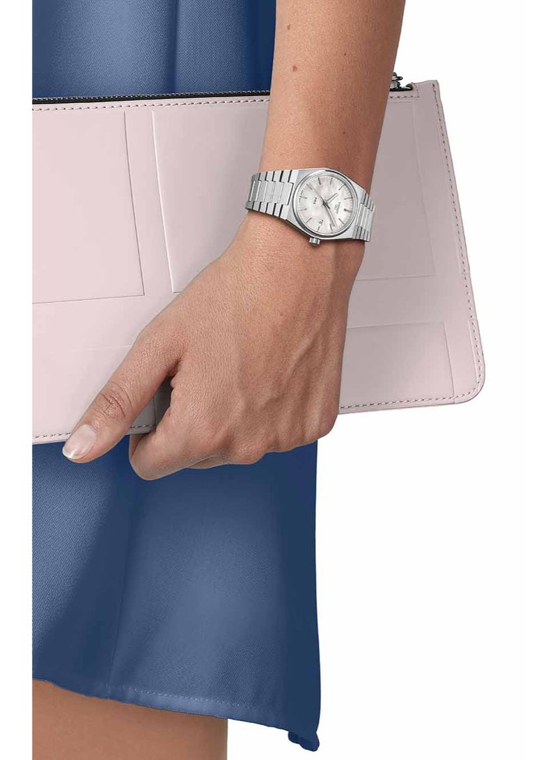 TISSOT PRX Women's Quartz Watch T137.210.11.111.00 - Image 2